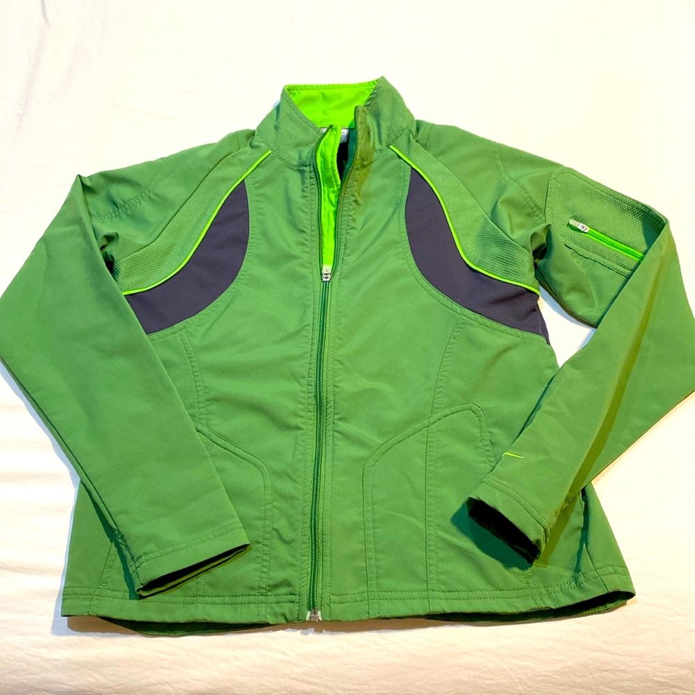 Lightweight green Nike jacket, M (8-10)